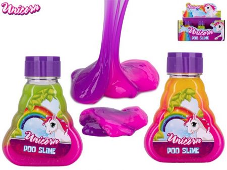 Unicorn lejno jednorožce 10,5cm s duhovým slizem 140g 3barvy