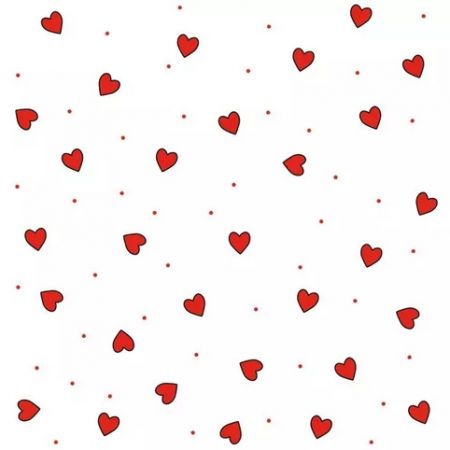 Ubrousky DAISY L (20ks) Cute Small Hearts