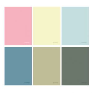 Sešit A5 54 listů Colours linkovaný