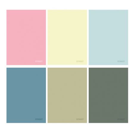 Sešit A5 54 listů Colours linkovaný