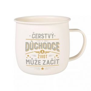 ALBI Outdoorový hrnek - Důchodce