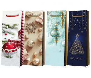 Taška vánoční LAHEV 10 x 22 x 5,5cm mix