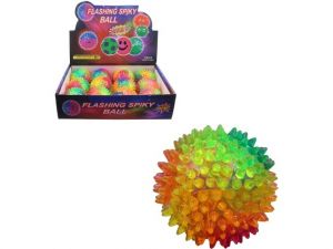 Míček masážní svítící, 7,5 cm