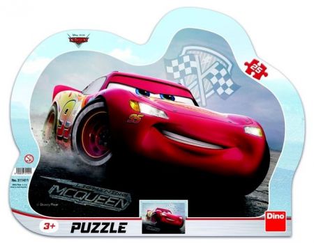 CARS 3: BLESK MCQUEEN 25 kontura puzzle
