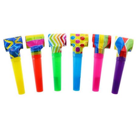 Frkačky papírové 6ks mix vzorů a barev