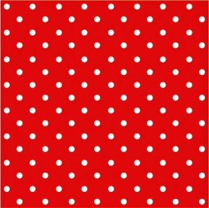 Ubrousky PAW Dekor L (20ks) Dots (red)