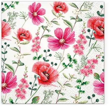 Ubrousky PAW TETE L (20ks) Raspberry Flower