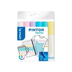 PILOT PINTOR set 6ks PASTEL MIX