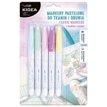 DRF KIDEA marker 5ks textil,obuv pastel