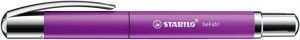 STABILO Roller - beFab! Uni Colors vínová - vč. bombičky s modrým zmizíkovatelným inkouste