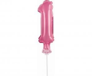 GD balónek fóliový 13cm 1 růžová