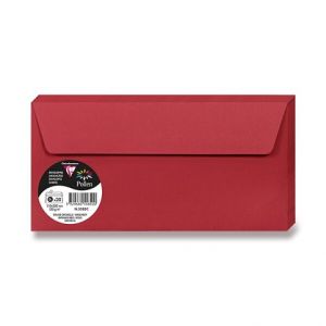 Obálka CF-DL červená samolep. 120g (20ks)