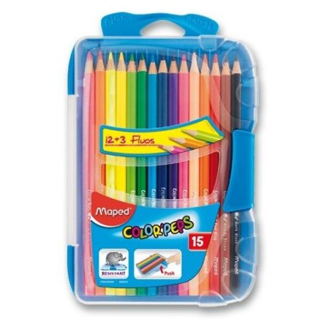 Pastelky MAPED Color Peps Smart box 15ks