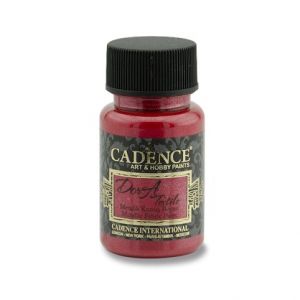 Textilní barva Cadence metal. červená, 50ml