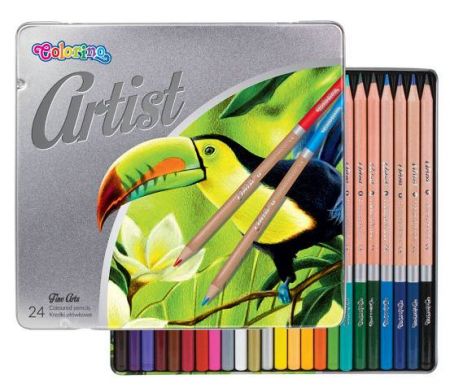 Colorino Artist pastelky 24ks kov.