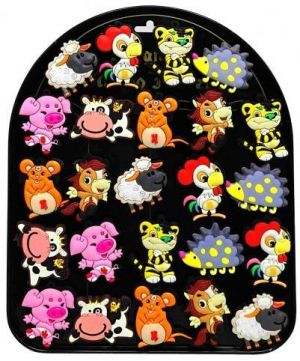 PK magnet guma PK 19-57 zvířátka /24/