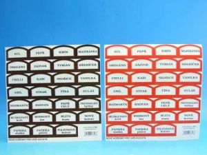 LIKA samolepky na kořenky VL text 3168