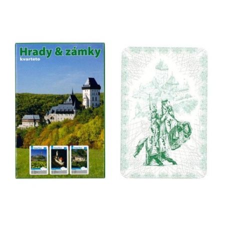MP karty kvarteto Hrady a zámky