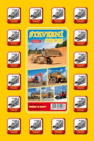 MP pexeso A4 Stavební stroje