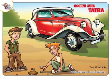 MP omalovánky A5 Tatra osobní