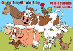 MP omalovánky LUX Veselá zvířátka