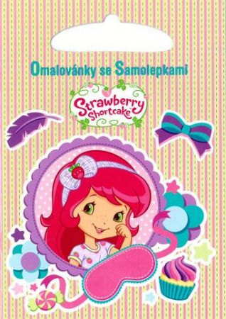 AKIM omalovánky A5 výsek "Strawberry"