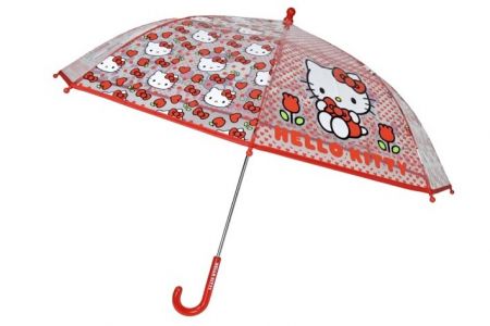 Hello Kitty automatický deštník 48 cm červený