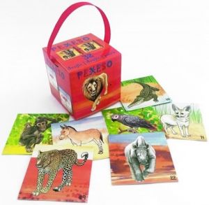 AKIM pexeso BOX &quot;SAFARI&quot;