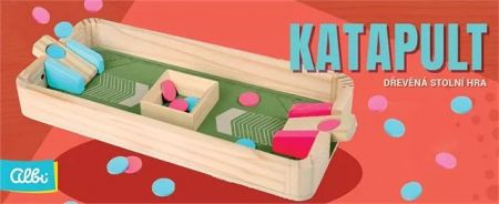 ALBI Katapult - Dřevěná stolní hra
