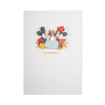 ALBI Luxusní přání - Mickey a Minnie