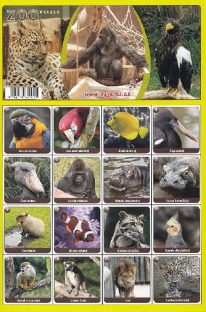 Pexeso ZOO 1.díl