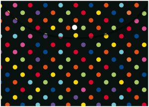 STIL Pouzdro na dokumenty A4 Dots