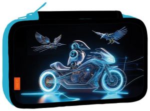 STIL Školní penál třípatrový Robotbirds