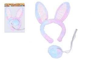 Set karneval - zajíc třpytivý