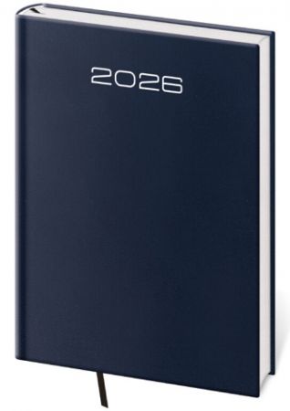 Diář týdenní B5 Old Karachi - modrá 2026 / 24cm x 17cm / DK413-2-26