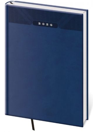 Diář týdenní B5 Print Classic - modrá 2026 / 24cm x 17cm / DP413-02-26