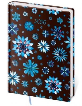 Diář denní A5 Vario Lyra - Nocturno 2026 / 20,5cm x 14,5cm / DV422-38-26