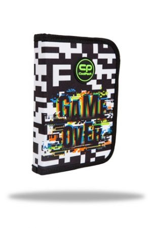Penál 1 zip Clipper Game Over - prázdný