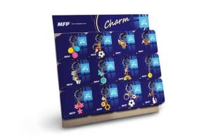 Klíčenka kov CHARM - Display 36ks