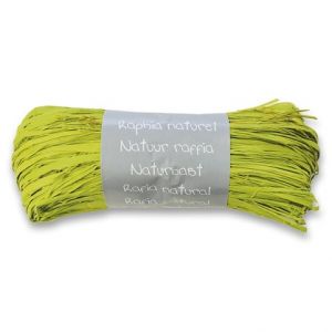 Dárkový provázek Natural Clairefontaine SVĚTLE ZELENÝ