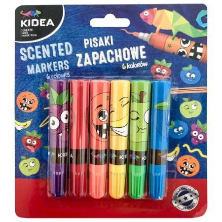 Voňavé fixy Kidea 6 barev