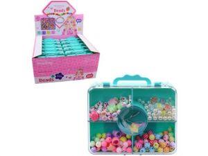 Korálky v kufříku, 12 x 11 cm