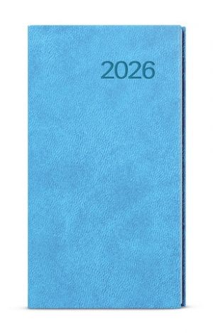 Diář týdenní - Jakub - Vivella - kapesní - světle modrá 2026 / 15cm x 7,5cm / BTJ6-11-26