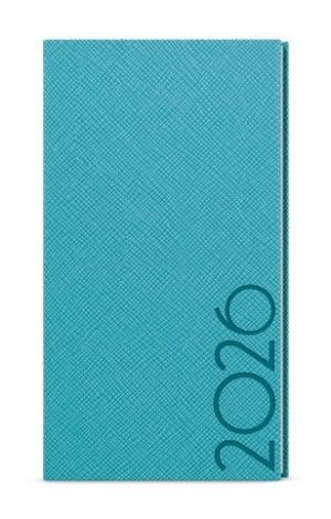 Diář týdenní - Jakub - Tora - kapesní - tyrkys 2026 / 15cm x 7,5cm / BTJ13-8-26