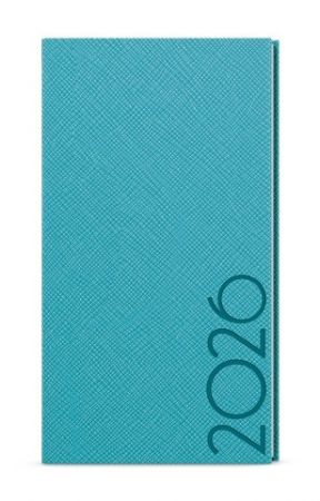 Diář týdenní - Jakub - Tora - kapesní - tyrkys 2026 / 15cm x 7,5cm / BTJ13-8-26