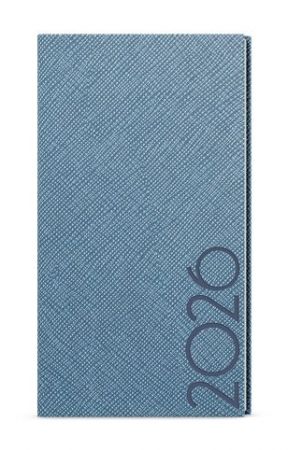 Diář týdenní - Jakub - Tora - kapesní - modrošedá 2026 / 15cm x 7,5cm / BTJ13-19-26