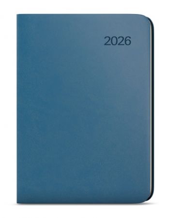 Diář týdenní - Zoro - Vivella - A5 - petrolejová 2026 / 20,5cm x 14,3cm / BTZ6-25-26
