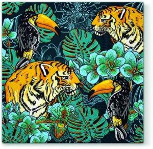 Ubrousky PAW Dekor L (20ks) Wild Nature