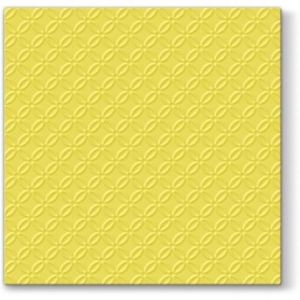 Ubrousky PAW Dekor L (20ks) Inspiration Modern (yellow)