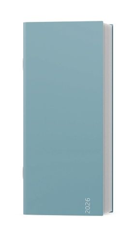 Diář měsíční - Božka - Color - Šedomodrá 2026 / 17,9cm x 7,9cm / BMB9-5-26